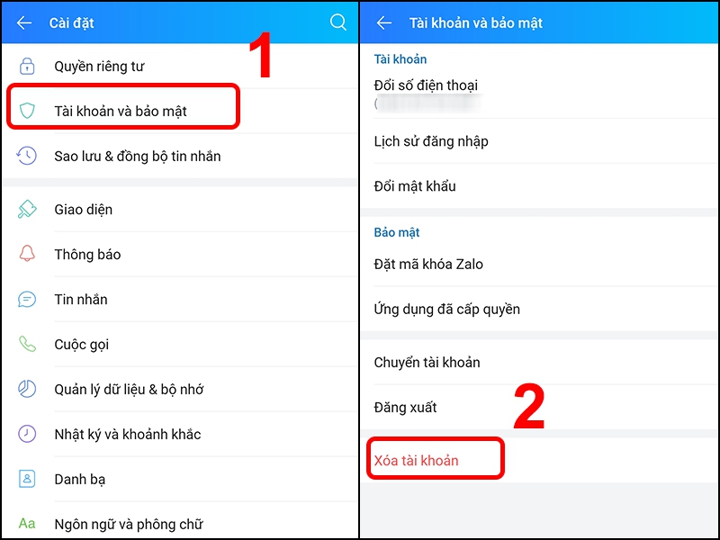 4 thao t&aacute;c tr&ecirc;n Zalo d&agrave;nh cho người d&ugrave;ng n&agrave;o cần x&oacute;a vĩnh viễn dữ liệu c&aacute; nh&acirc;n- Ảnh 3.