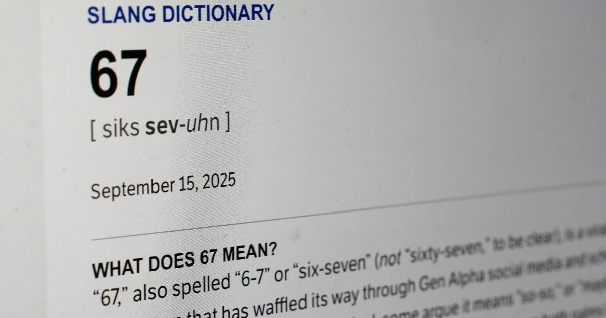 "6-7" từ vựng của năm 2025: Gen Alpha ai cũng dùng, người lớn thì không hiểu gì- Ảnh 1. "6-7" từ vựng của năm 2025: Gen Alpha ai cũng dùng, người lớn thì không hiểu gì- Ảnh 1.