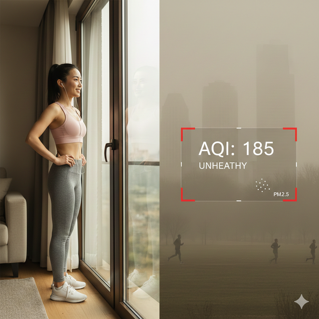 Thấy trời "mờ ảo" đừng lao ra đường - Chị em chăm chỉ chạy bộ mỗi sáng cần nhớ kỹ điều này- Ảnh 3.