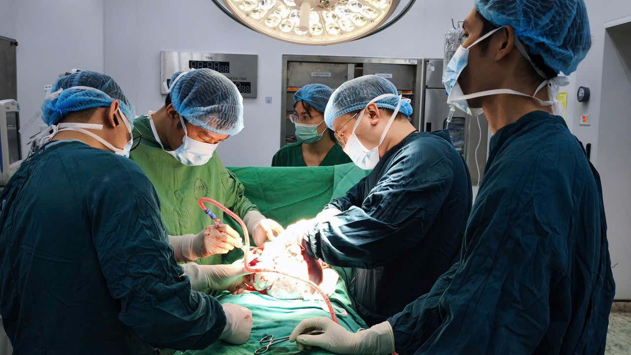 Cô gái mang khối u buồng trứng gần 3 kg mà không hay biết- Ảnh 1.