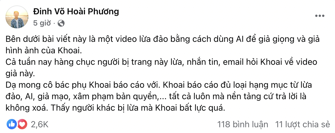 Khoai Lang Thang bị lợi dụng- Ảnh 2.