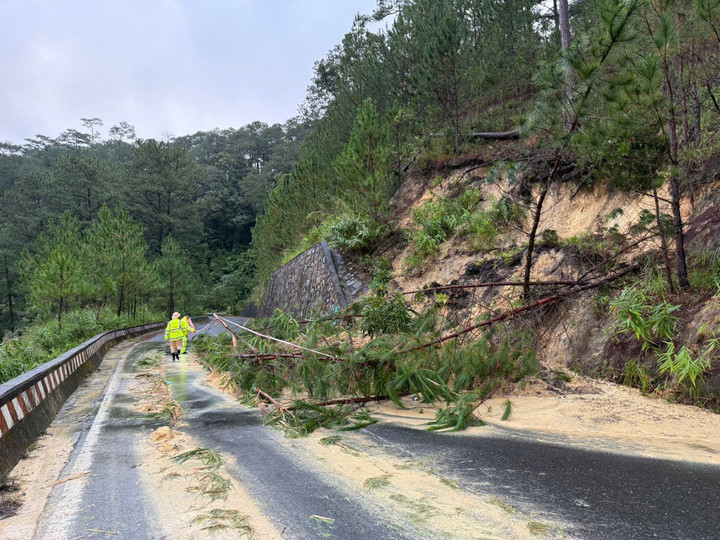 Mưa lớn kéo dài, đèo D'Ran, Mimosa, Prenn - đường lên Đà Lạt tiếp tục sạt lở- Ảnh 3.