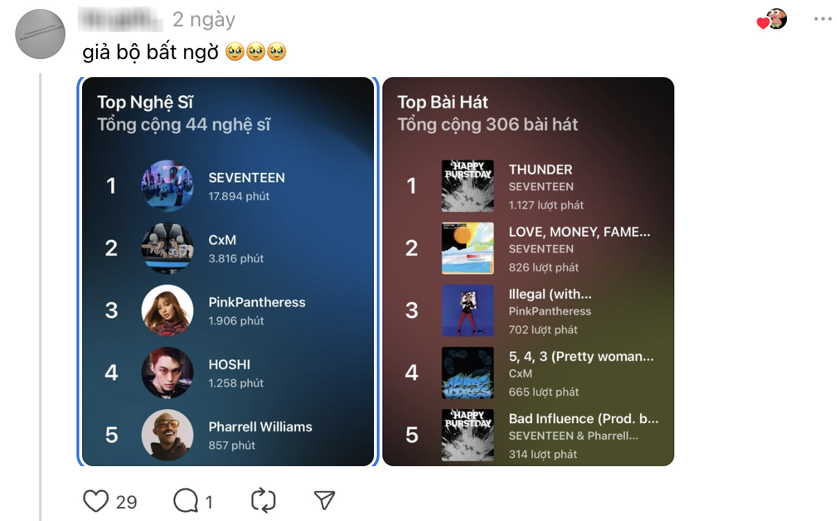 Apple Music Replay 2025 khởi động: Người dùng Việt háo hức khoe “gu” nghe nhạc suốt một năm- Ảnh 5. Apple Music Replay 2025 khởi động: Người dùng Việt háo hức khoe “gu” nghe nhạc suốt một năm- Ảnh 5.