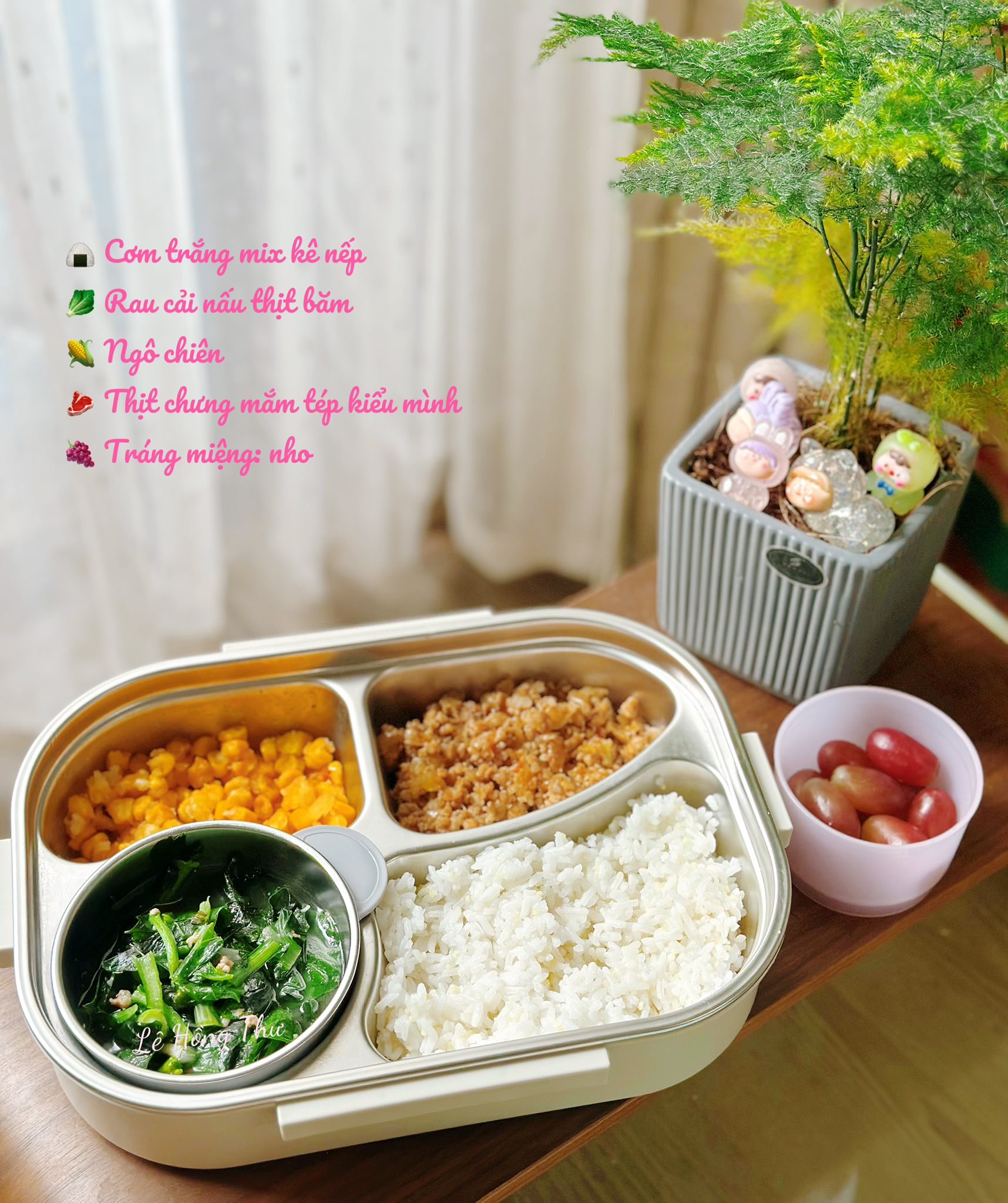 2 em bé hôm nào cũng háo hức, mong đợi đến giờ nghỉ trưa để khám phá bí mật "hôm nay mẹ cho ăn món gì"?- Ảnh 5.