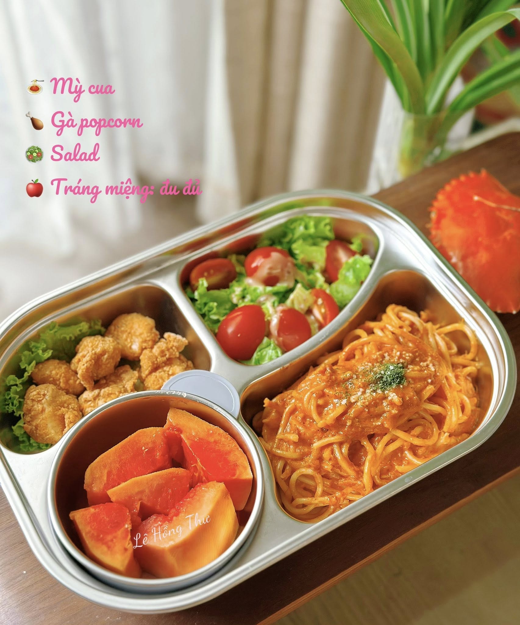 2 em bé hôm nào cũng háo hức, mong đợi đến giờ nghỉ trưa để khám phá bí mật "hôm nay mẹ cho ăn món gì"?- Ảnh 4.