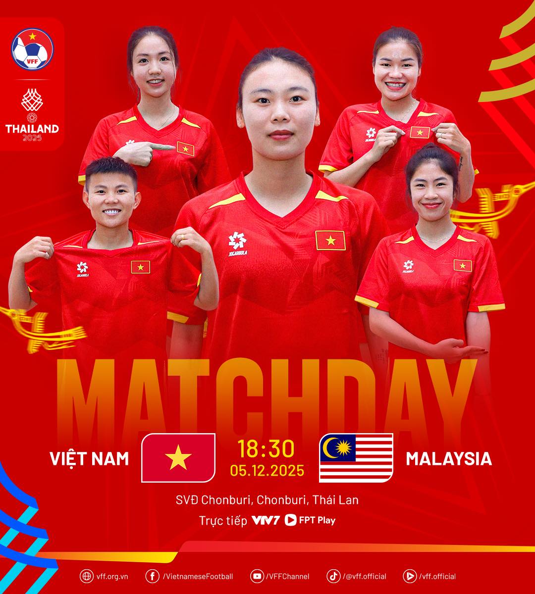 Diễn biến trận ĐT nữ Việt Nam đấu Malaysia: Bảo vệ HCV SEA Games- Ảnh 1.
