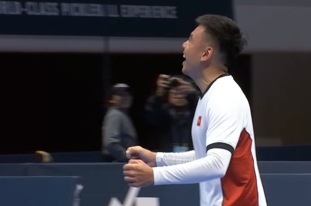 Nóng: Lý Hoàng Nam tạo địa chấn tại PPA Tour Asia, đánh bại tay vợt số 2 thế giới- Ảnh 4.