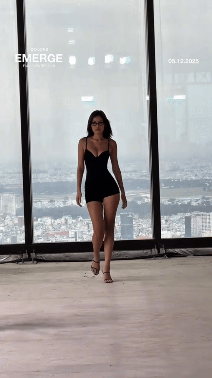 "Gái chiến" xuất hiện trước giờ G show Đỗ Long, siêu body được so với huyền thoại quốc tế- Ảnh 2.