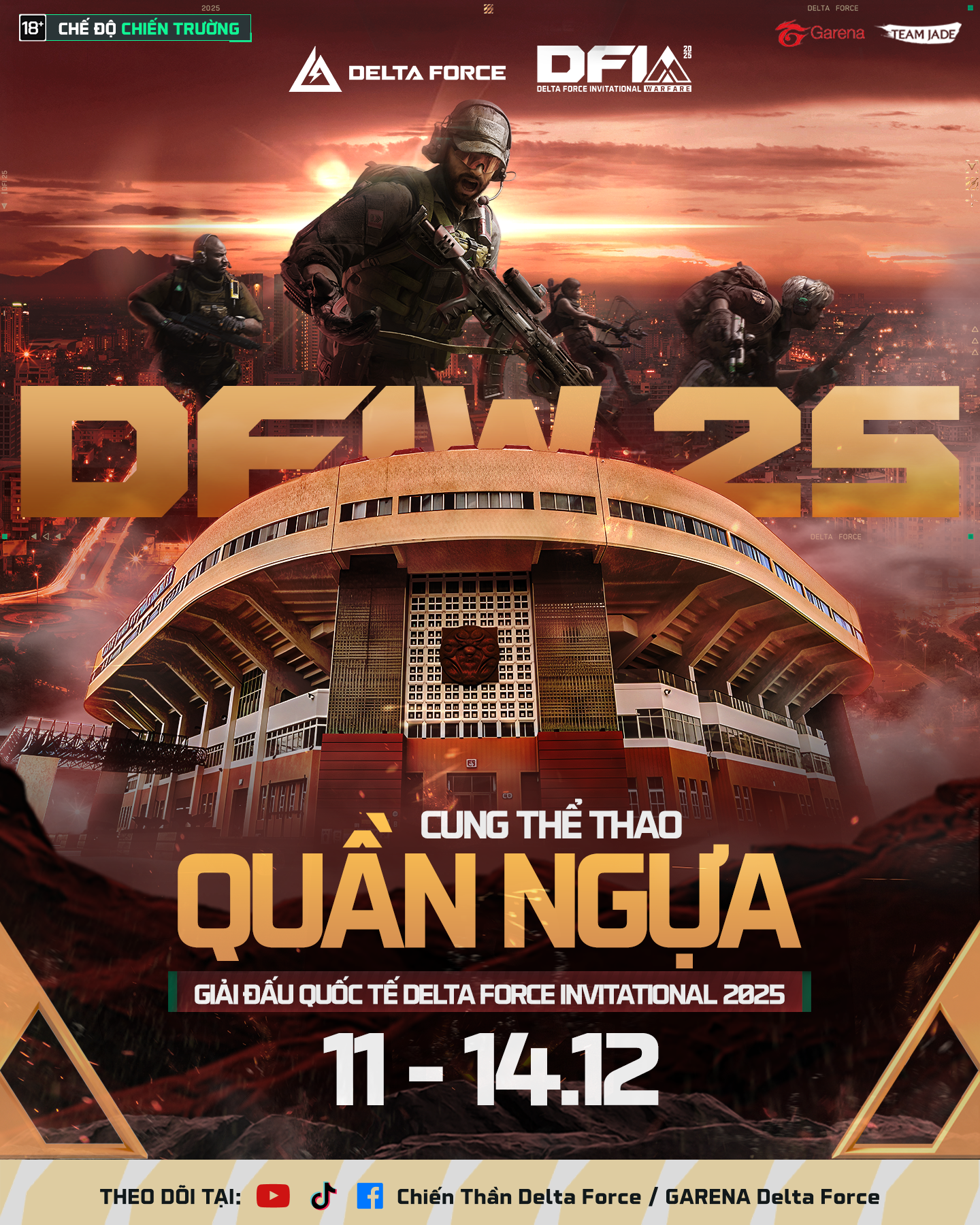 Giải đấu quốc tế Delta Force Invitational 2025 tổ chức tại Hà Nội chính thức khởi tranh- Ảnh 1.