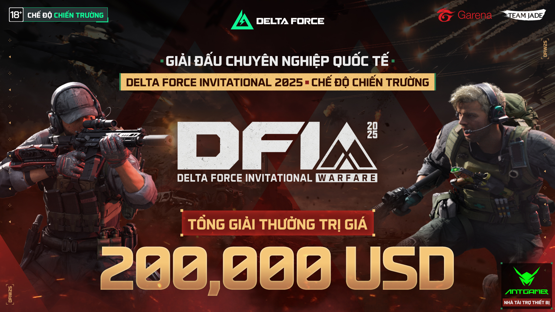 Giải đấu quốc tế Delta Force Invitational 2025 tổ chức tại Hà Nội chính thức khởi tranh- Ảnh 2.