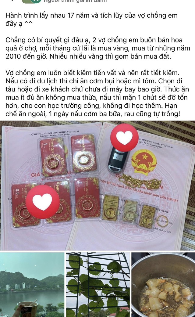 Từ câu chuyện "17 năm tích cóp mua vàng mua đất": Vì sao những người làm bố làm mẹ lại tằn tiện cả chuyện đầu tư học hành cho con?- Ảnh 1.