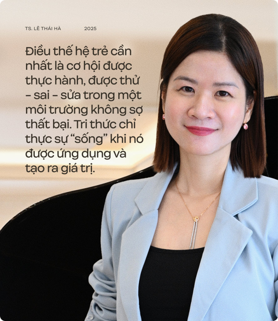 Giám đốc điều hành Quỹ VinFuture - TS. Lê Thái Hà: Nếu chúng ta cố làm điều mà AI làm tốt hơn, thì chắc chắn sẽ thất vọng- Ảnh 5.