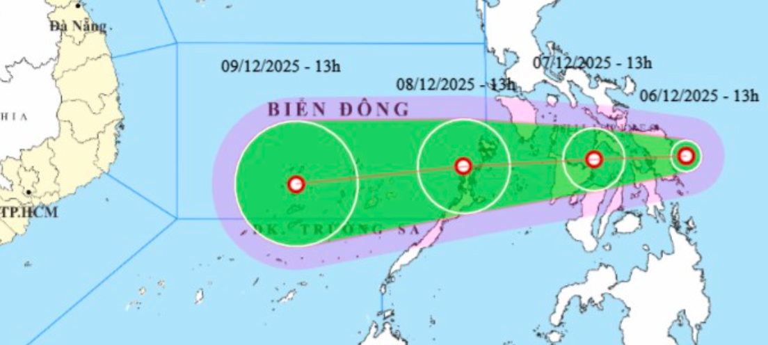 Áp thấp nhiệt đới giật cấp 8 sắp vào Biển Đông- Ảnh 1. Áp thấp nhiệt đới giật cấp 8 sắp vào Biển Đông- Ảnh 1.
