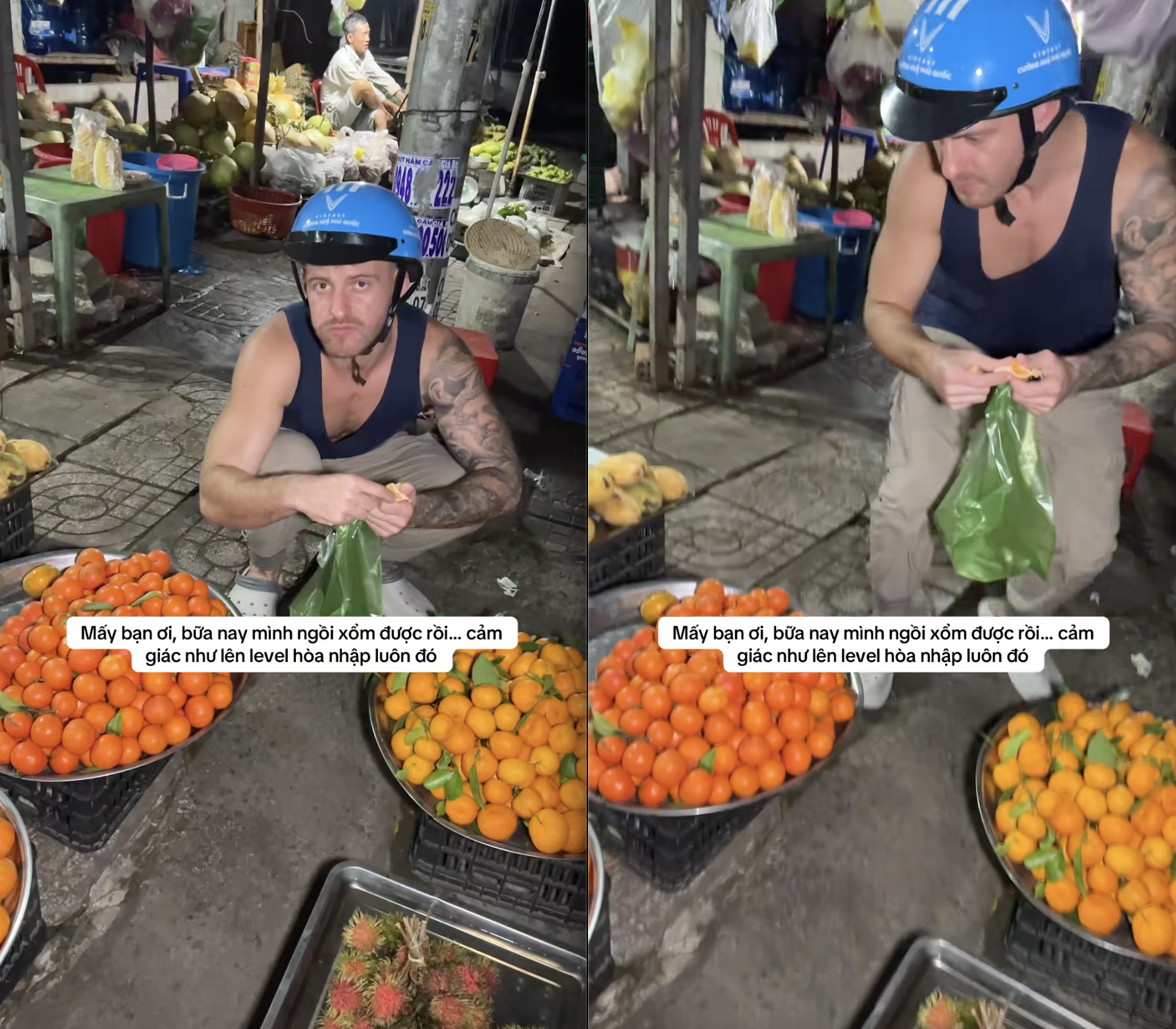 Khách Tây khoe Khách Tây khoe