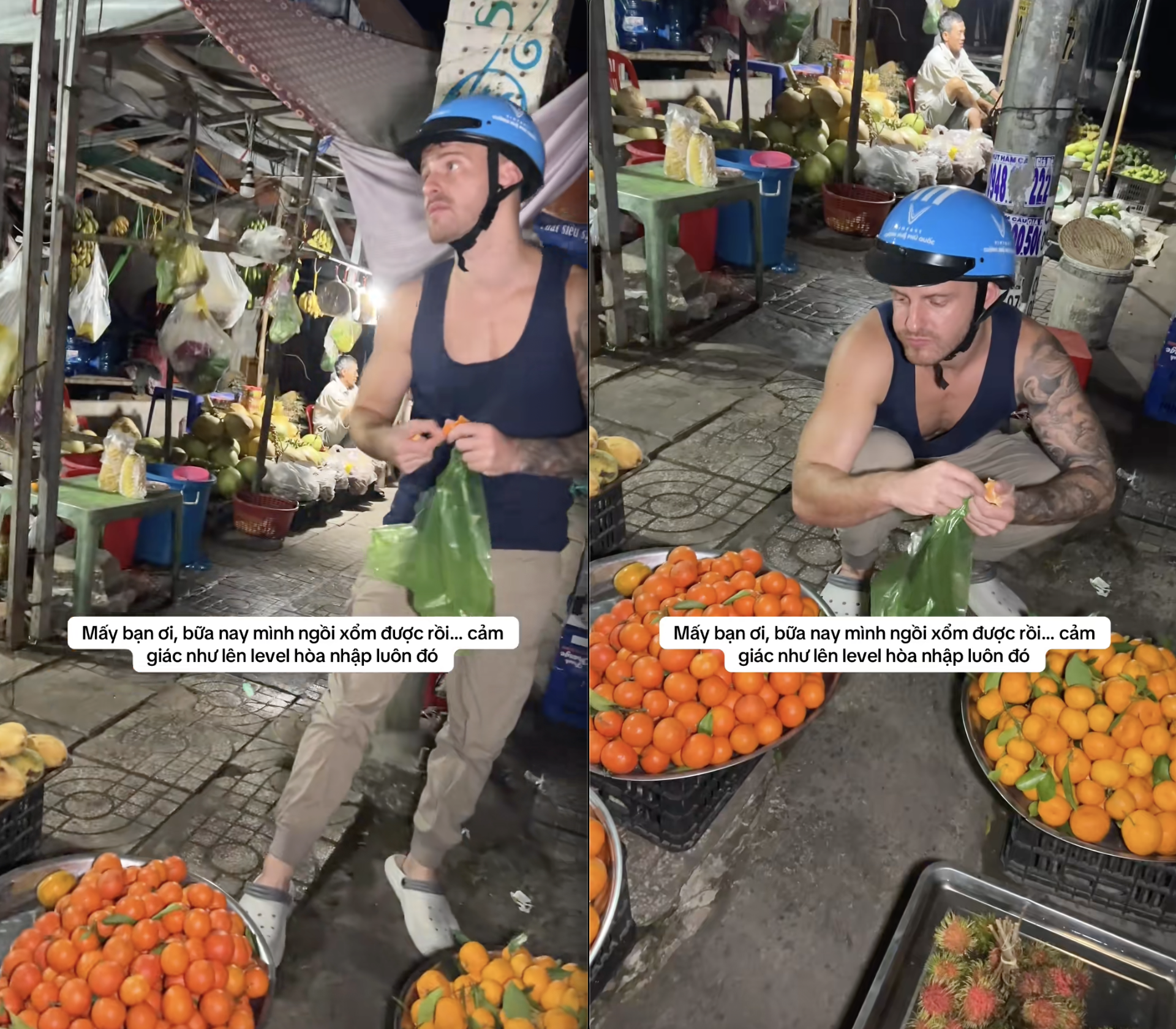 Khách Tây khoe Khách Tây khoe