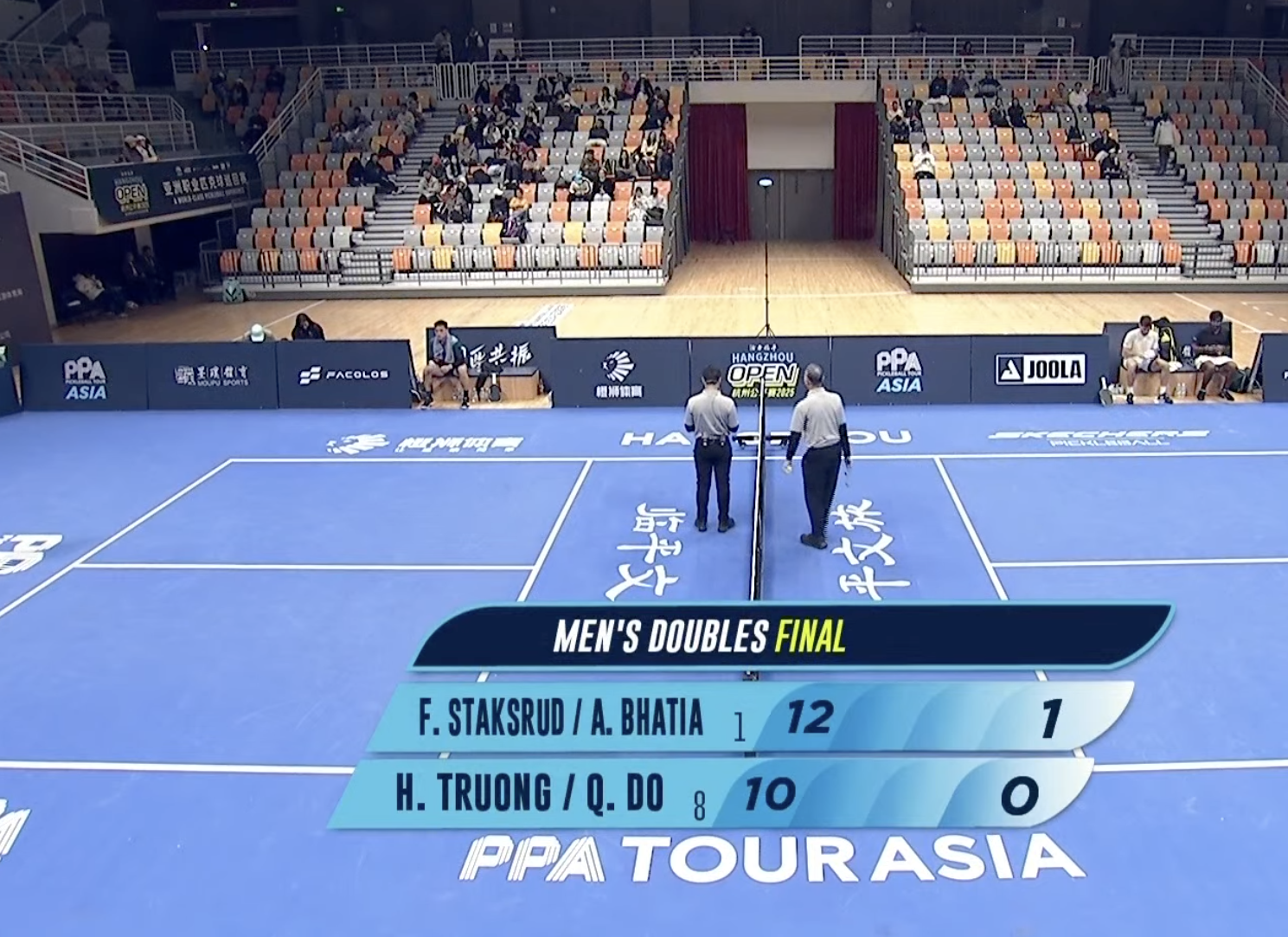 Trình của Pickleball Việt Nam! Sau Lý Hoàng Nam, đến Vinh Hiển - Minh Quân vô địch PPA Tour Hàng Châu- Ảnh 1. Trình của Pickleball Việt Nam! Sau Lý Hoàng Nam, đến Vinh Hiển - Minh Quân vô địch PPA Tour Hàng Châu- Ảnh 1.