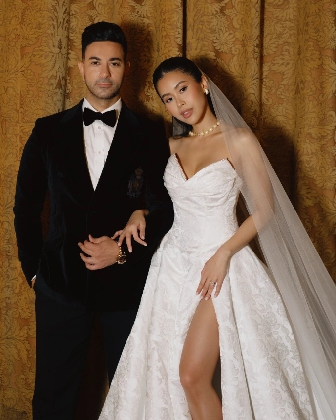 Trước giờ G lễ cưới Tiên Nguyễn: Biệt thự đã dựng cổng hoa, 1 thành viên gia đình tỷ phú lên tiếng- Ảnh 8.