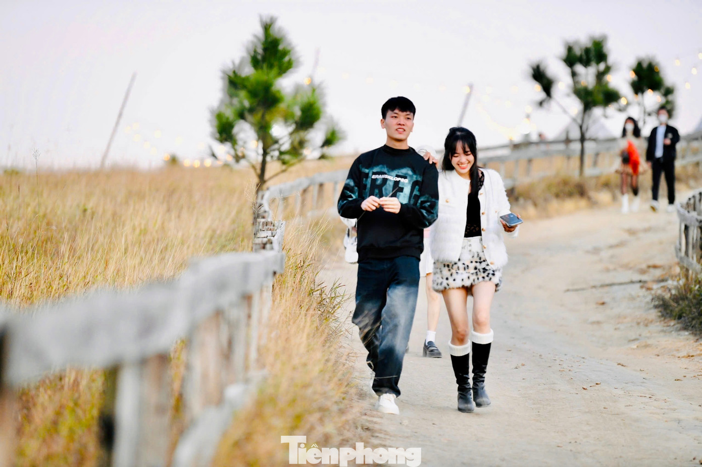 Du khách đổ xô đi cắm trại, check-in ở đồi cỏ phủ màu 'siêu thực'- Ảnh 9.