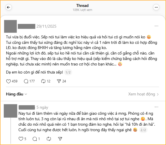 Bị đuổi việc: Điều ám ảnh nhất không phải là mất thu nhập?- Ảnh 2. Bị đuổi việc: Điều ám ảnh nhất không phải là mất thu nhập?- Ảnh 2.