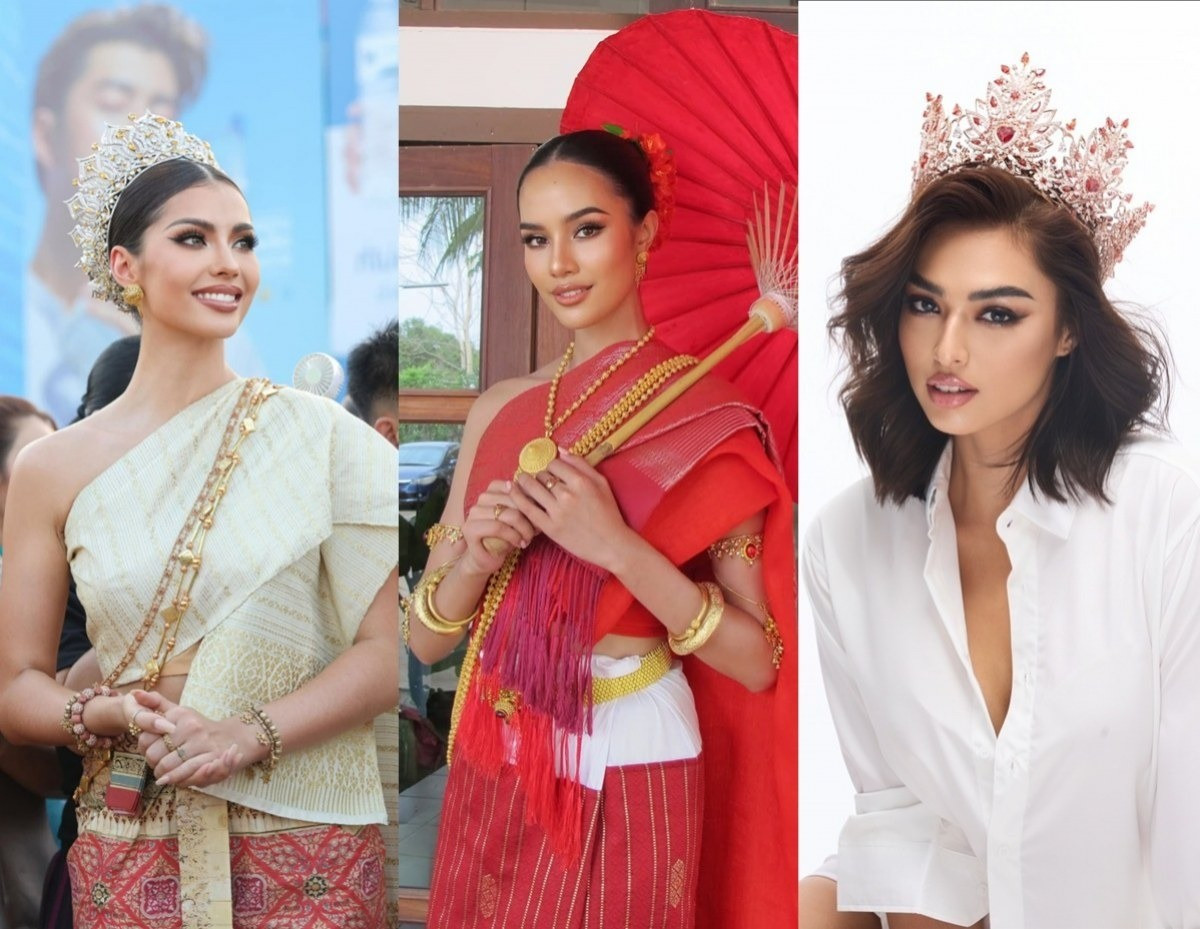 Chiêm ngưỡng dàn Hoa hậu "đỉnh nóc, kịch trần" của Thái Lan cầm biển dẫn đoàn trong Lễ khai mạc SEA Games 33- Ảnh 1.