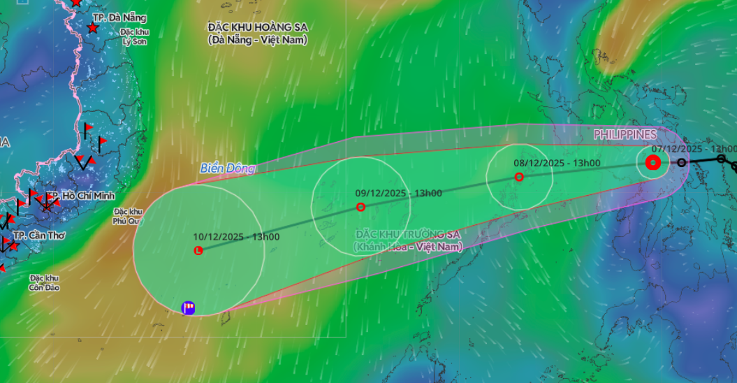 Áp thấp nhiệt đới sắp vào Biển Đông, Nam Trung Bộ dự báo xảy ra đợt mưa lớn vào tuần tới- Ảnh 1. Áp thấp nhiệt đới sắp vào Biển Đông, Nam Trung Bộ dự báo xảy ra đợt mưa lớn vào tuần tới- Ảnh 1.