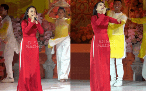 Không ai dám làm giống Cẩm Ly: Mang cả liên khúc miền Tây đến hôn lễ nhà tỷ phú, nhan sắc 50 tuổi quá bén- Ảnh 4. Không ai dám làm giống Cẩm Ly: Mang cả liên khúc miền Tây đến hôn lễ nhà tỷ phú, nhan sắc 50 tuổi quá bén- Ảnh 4.