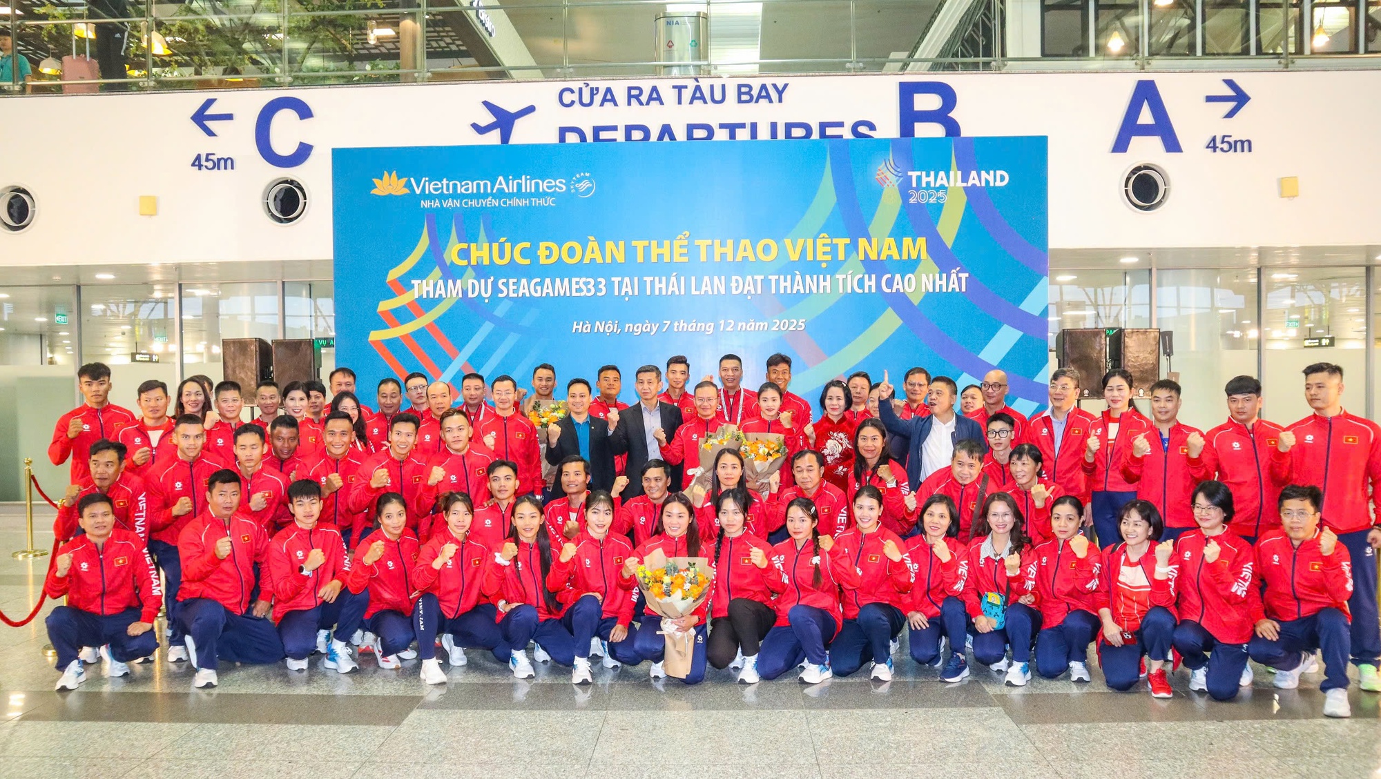 Chính thức: Đoàn thể thao Việt Nam lên đường tham dự SEA Games 33, sẵn sàng cho ngày hội Chính thức: Đoàn thể thao Việt Nam lên đường tham dự SEA Games 33, sẵn sàng cho ngày hội