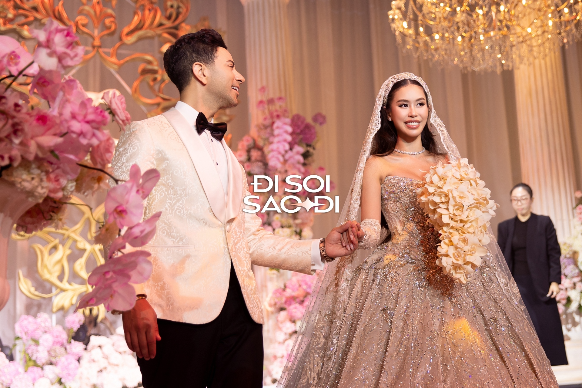 Cô dâu Tiên Nguyễn trong ngày cưới