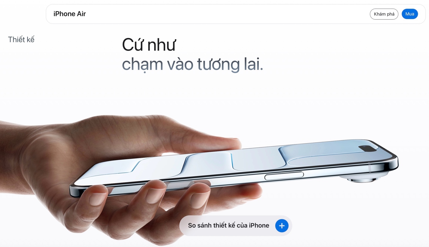 iFan “rất vừa ý” khi lên đời iPhone Air tại 24hStore- Ảnh 1. iFan “rất vừa ý” khi lên đời iPhone Air tại 24hStore- Ảnh 1.