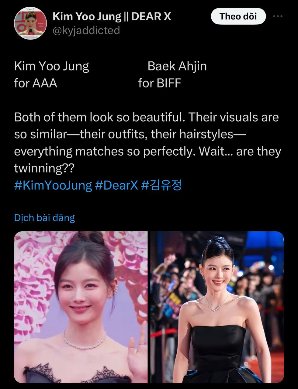 Kim Yoo Jung thật sự đã mang Baek Ah Jin ra đời thực- Ảnh 6. Kim Yoo Jung thật sự đã mang Baek Ah Jin ra đời thực- Ảnh 6.