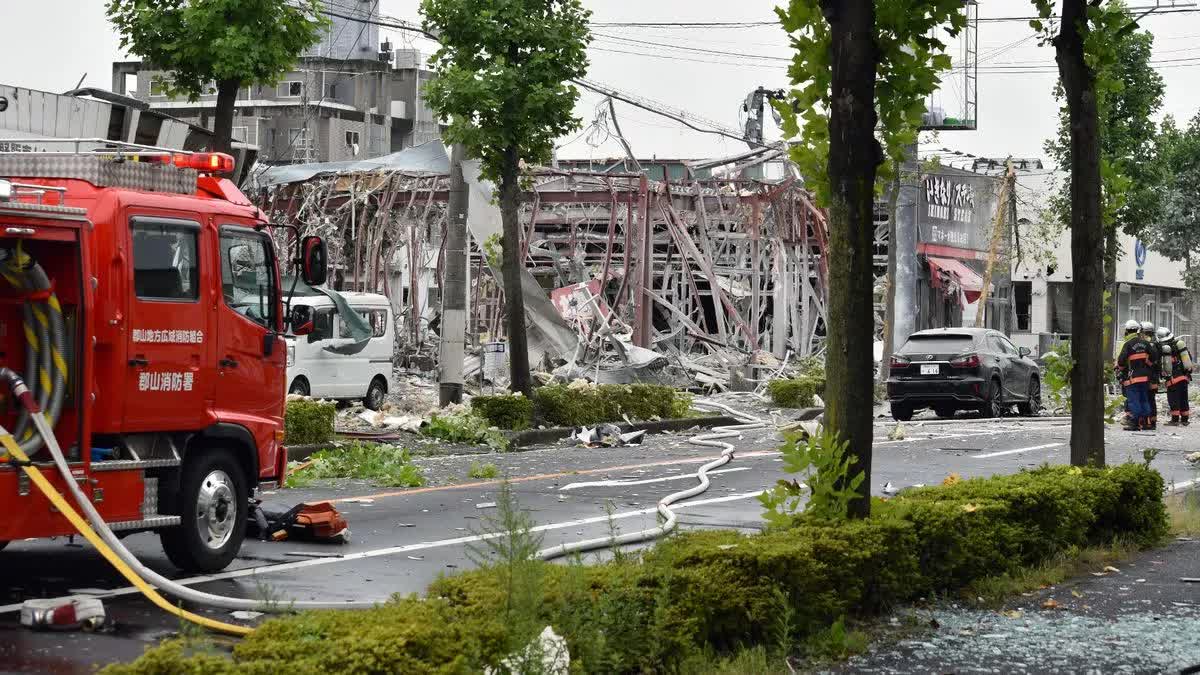 Nổ quán ở Nhật Bản khiến 1 người tử vong ngay tại chỗ: Hiện trường chỉ còn trơ khung, nguyên nhân từ khu vực bếp- Ảnh 1. Nổ quán ở Nhật Bản khiến 1 người tử vong ngay tại chỗ: Hiện trường chỉ còn trơ khung, nguyên nhân từ khu vực bếp- Ảnh 1.