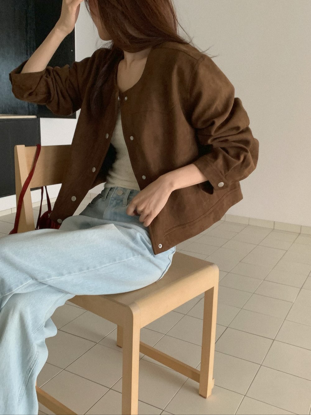 5 kiểu áo khoác kết hợp với quần jeans là đẹp nhất- Ảnh 5. 5 kiểu áo khoác kết hợp với quần jeans là đẹp nhất- Ảnh 5.