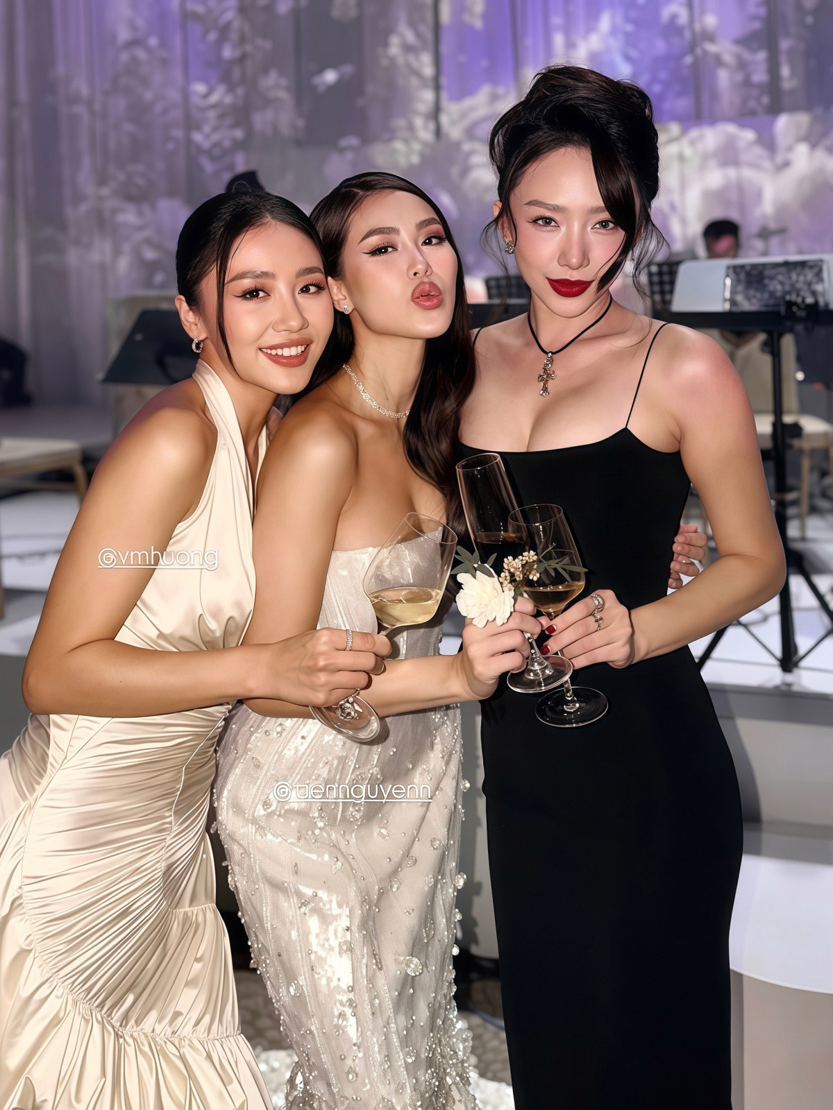 Dàn mỹ nhân đi ăn cưới con gái tỷ phú: Lên đồ tinh tế thanh lịch, quan trọng là KHÔNG lấn lướt cô dâu- Ảnh 13. Dàn mỹ nhân đi ăn cưới con gái tỷ phú: Lên đồ tinh tế thanh lịch, quan trọng là KHÔNG lấn lướt cô dâu- Ảnh 13.