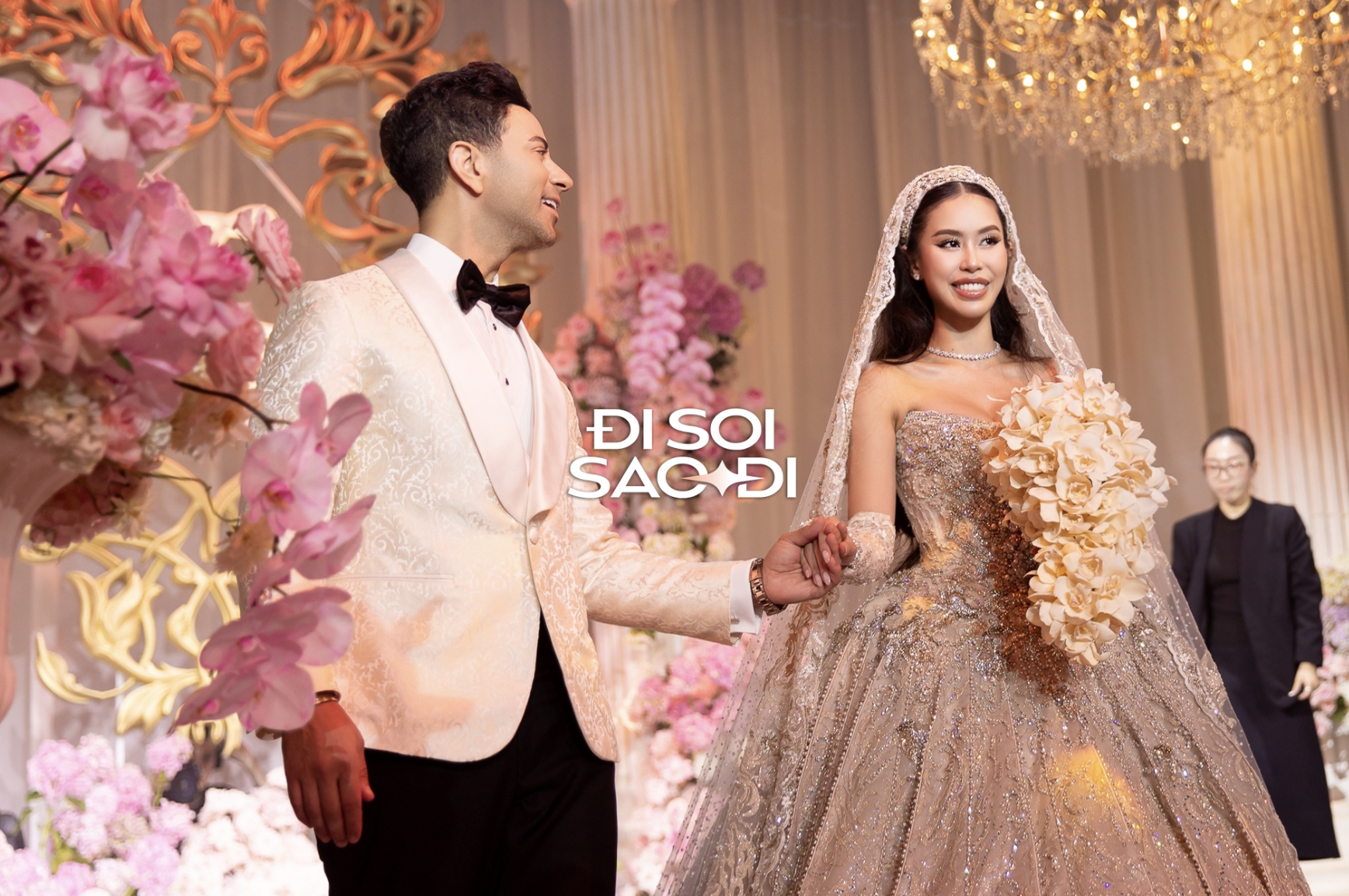 Đám cưới nhà tỷ phú khiến dân tình mãn nhãn: Người mặc sến lại rất sang, người đơn giản thì lại quá tinh tế- Ảnh 4.