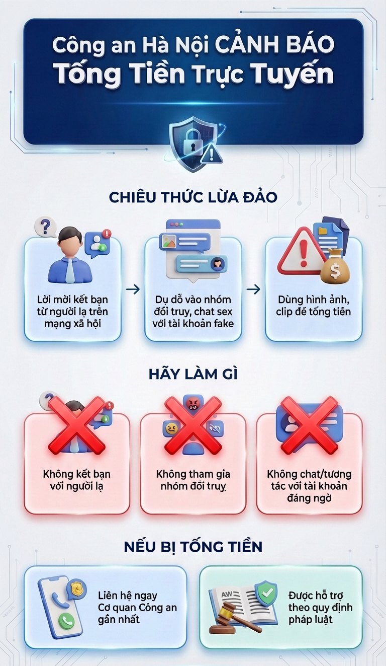 Công an cảnh báo nóng đến các thanh niên tò mò "chat sex"- Ảnh 1.