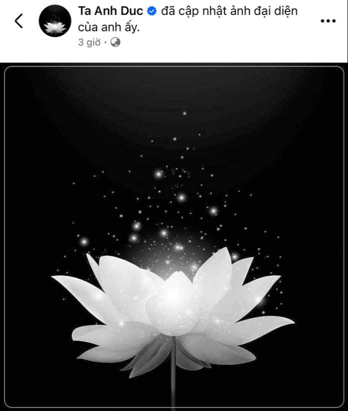 Anh Đức đau lòng báo tin người thân qua đời, Midu - Ốc Thanh Vân cùng dàn sao chia buồn- Ảnh 1. Anh Đức đau lòng báo tin người thân qua đời, Midu - Ốc Thanh Vân cùng dàn sao chia buồn- Ảnh 1.