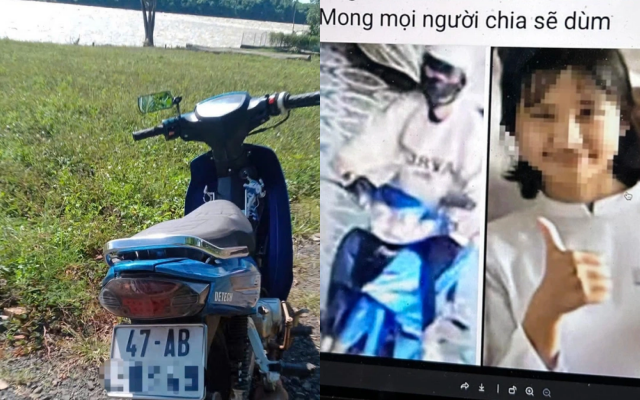 Vụ nữ sinh lớp 11 mất tích: Xót xa hình ảnh người cha thẫn thờ ngồi bên bờ sông ngóng trông tin con mỗi ngày- Ảnh 2.