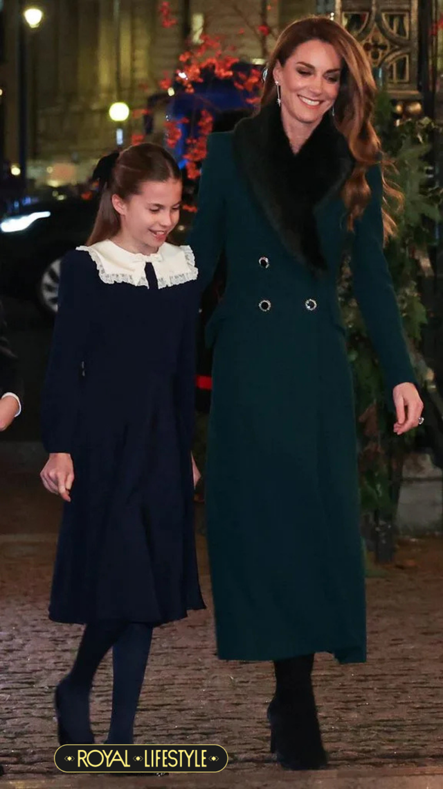 Khoảnh khắc "tan chảy" của Vương phi Kate bên con gái Charlotte 10 tuổi: Một cử chỉ nhỏ gói trọn tình mẫu tử giữa lễ Giáng sinh- Ảnh 2.