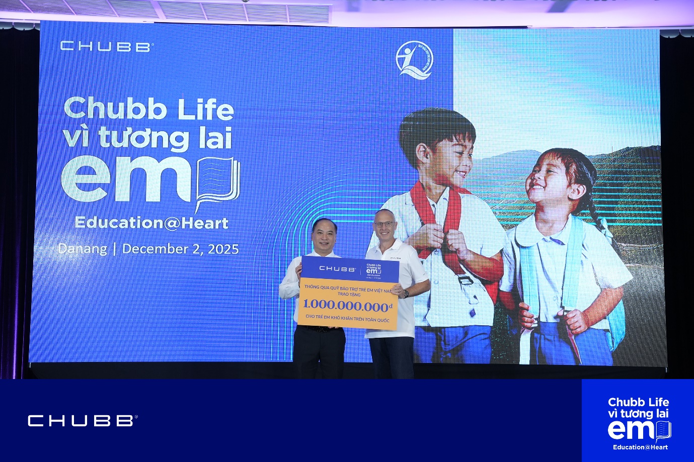 “Chubb Life – Vì Tương Lai Em” san sẻ với trẻ em khó khăn và chịu ảnh hưởng bởi bão lũ- Ảnh 1. “Chubb Life – Vì Tương Lai Em” san sẻ với trẻ em khó khăn và chịu ảnh hưởng bởi bão lũ- Ảnh 1.