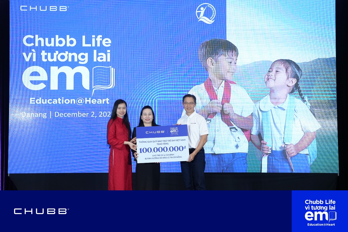 “Chubb Life – Vì Tương Lai Em” san sẻ với trẻ em khó khăn và chịu ảnh hưởng bởi bão lũ- Ảnh 2. “Chubb Life – Vì Tương Lai Em” san sẻ với trẻ em khó khăn và chịu ảnh hưởng bởi bão lũ- Ảnh 2.