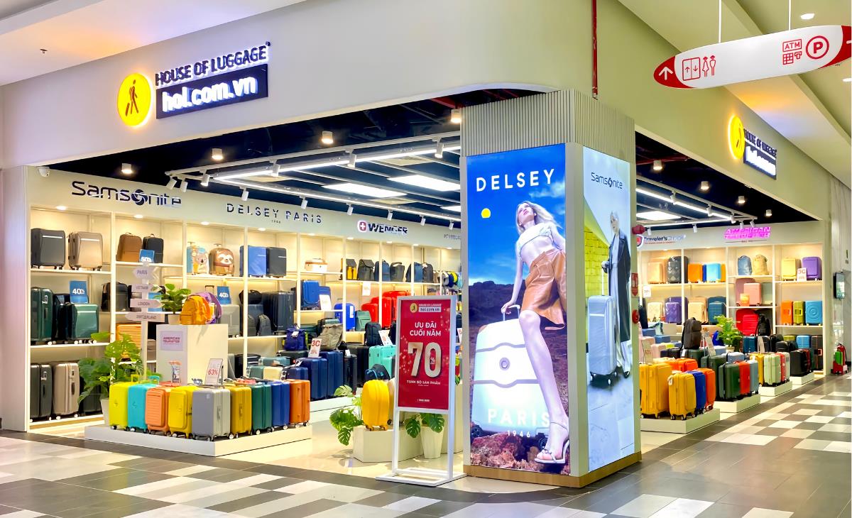 House Of Luggage tung ưu đãi cuối năm đến 70% tất cả vali, balo, túi xách- Ảnh 1.