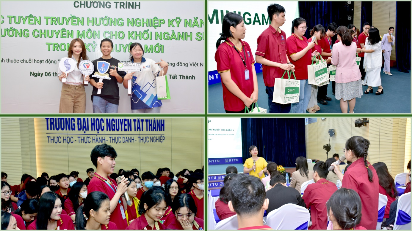 Hành trình “nhân sự kế thừa ngành y” tiếp tục lan tỏa tại trường Đại học Nguyễn Tất Thành- Ảnh 4. Hành trình “nhân sự kế thừa ngành y” tiếp tục lan tỏa tại trường Đại học Nguyễn Tất Thành- Ảnh 4.