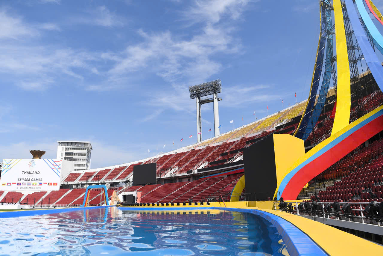 Khai mạc SEA Games 33: Rajamangala rực rỡ màu sắc- Ảnh 13. Khai mạc SEA Games 33: Rajamangala rực rỡ màu sắc- Ảnh 13.