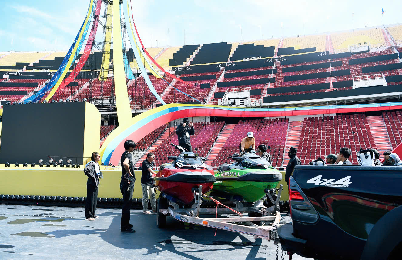 Khai mạc SEA Games 33: Rajamangala rực rỡ màu sắc- Ảnh 12. Khai mạc SEA Games 33: Rajamangala rực rỡ màu sắc- Ảnh 12.