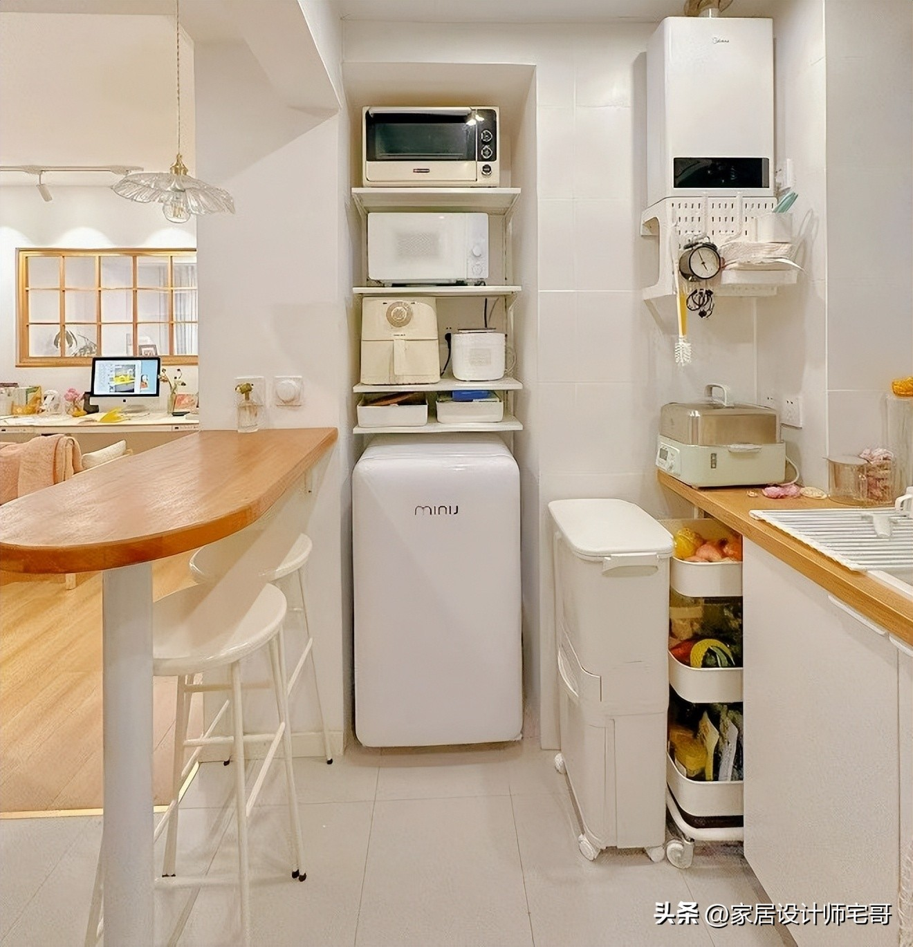 Một mình nuôi con, mẹ 33 tuổi vẫn cải tạo nhà 43m² đẹp ngỡ ngàng - nỗ lực khiến ai cũng nể phục- Ảnh 2. Một mình nuôi con, mẹ 33 tuổi vẫn cải tạo nhà 43m² đẹp ngỡ ngàng - nỗ lực khiến ai cũng nể phục- Ảnh 2.