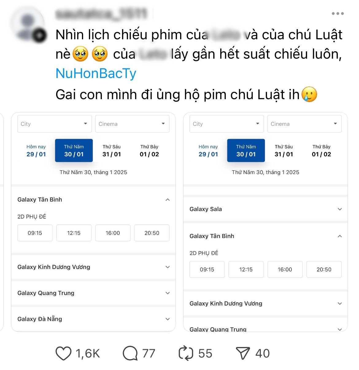 Xuất hiện phim Việt được netizen 