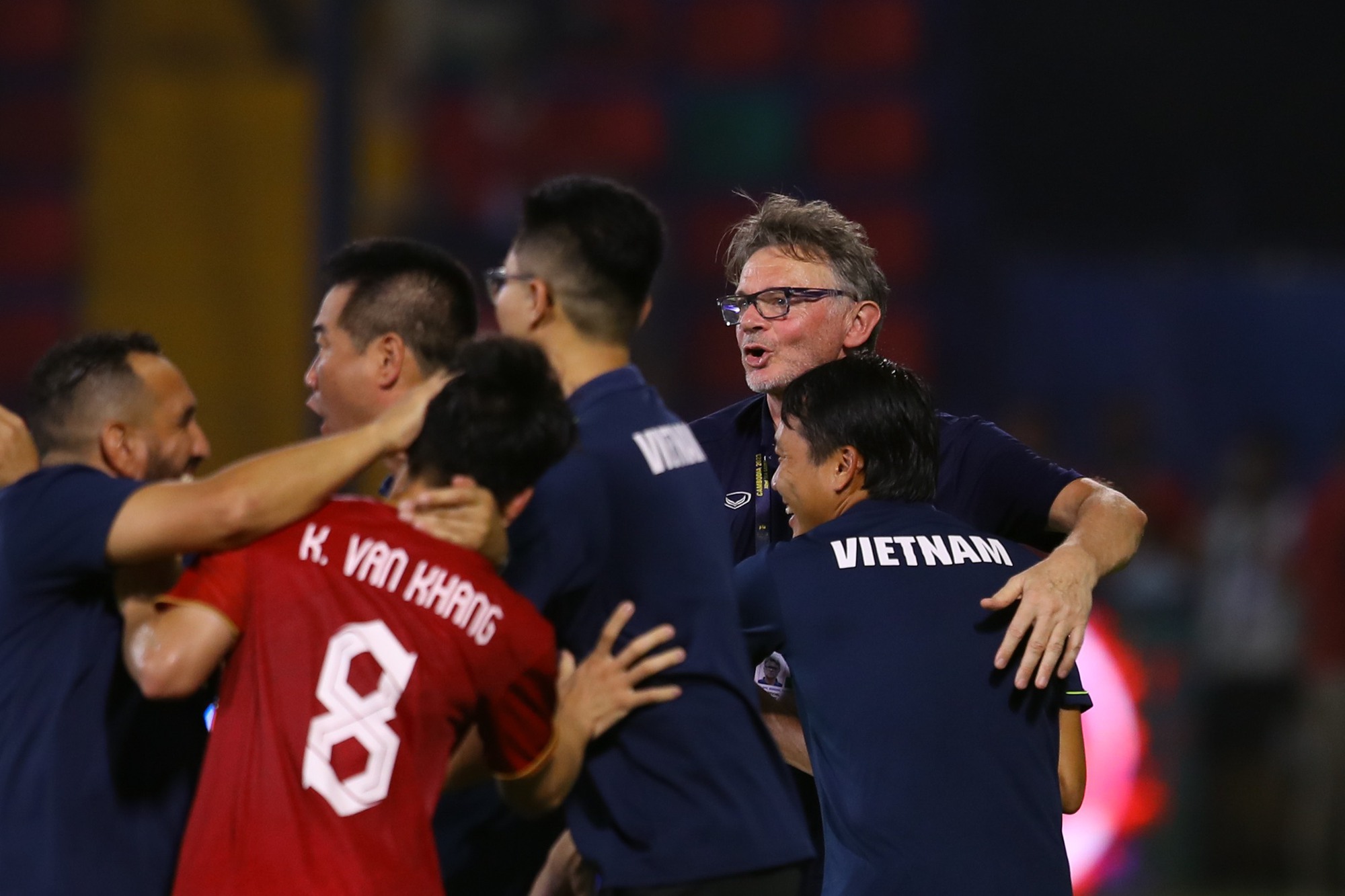 HLV Kim Sang-sik gặp thuận lợi tại SEA Games nhờ “món quà” của ông Troussier- Ảnh 1.