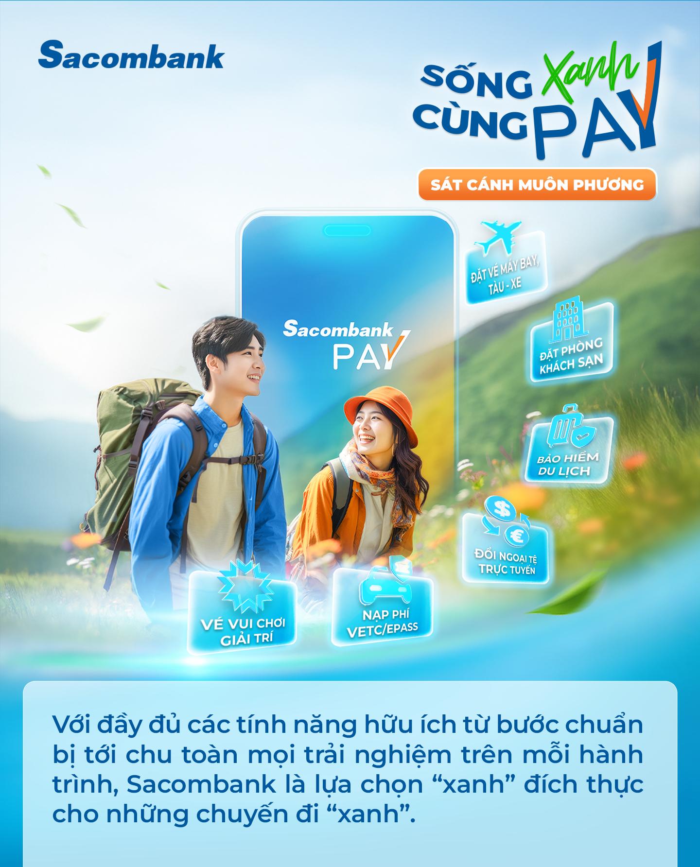 Không cần gò ép, sống xanh là chính mình cùng Sacombank Pay- Ảnh 2.