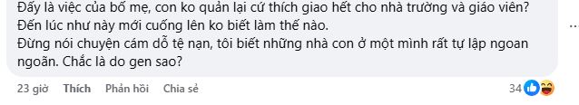 "Phụ huynh ngày nay thật khó hiểu: Cho đi học thì kêu áp lực, cho nghỉ kêu không ai trông, nhà trường đâu phải chỗ giữ trẻ?"- Ảnh 4.