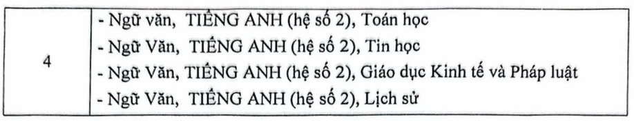 Một trường đại học xét tuyển các tổ hợp bắt buộc có môn Văn- Ảnh 2.